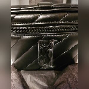 YSL Yves Saint Laurent Beaute GWP VIP Vanity Case Converted Bag Black NIB